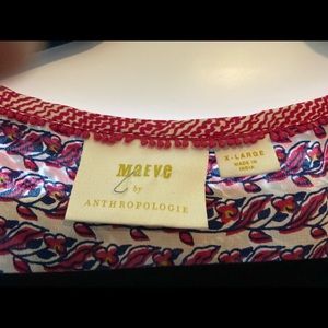 Flared long top, XL, loose at bottom , very comfortable. Maeve by Anthropology.